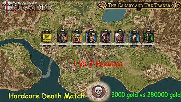 14500+ Kills - 1 vs 7 Powerful Enemy - Stronghold Crusader DE Hardcore -Johto Region -Hardcore  map