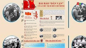 TƯ TƯỞNG HỒ CHÍ MINH VỀ CÔNG TÁC DÂN VẬN. | BTV