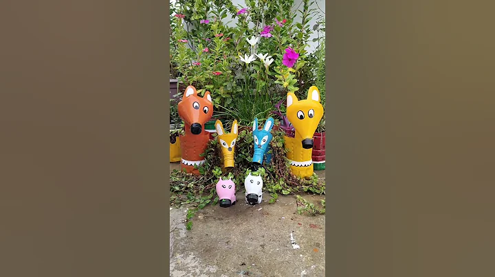 DIY Funny Moving Head Planter #diy #cuteplanter