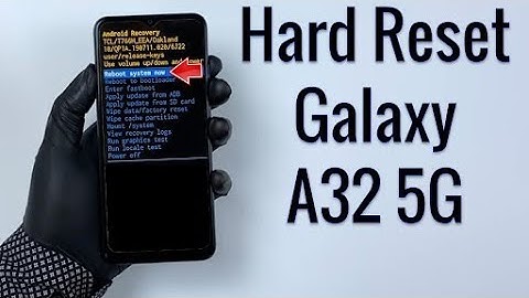 Samsung Galaxy A32 How Hard Reset Removing PIN, Password, Fingerprint pattern No PC
