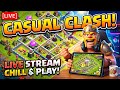Clash of clans live | base visit and casual play by Spyder spike #shorts #livestream
