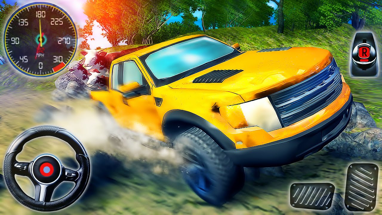 Offroad Cargo Jeep Driving Simulator - 4x4 Hill SUV Hammer Driver - Android GamePlay