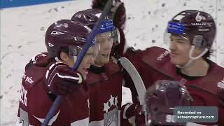 (HD) Latvia vs Austria Icehockey friendly game 04.04.2024