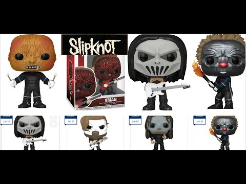 *New Slipknot Funko Pop! Vinyl Figures On The Way - Pre-Orders Up!