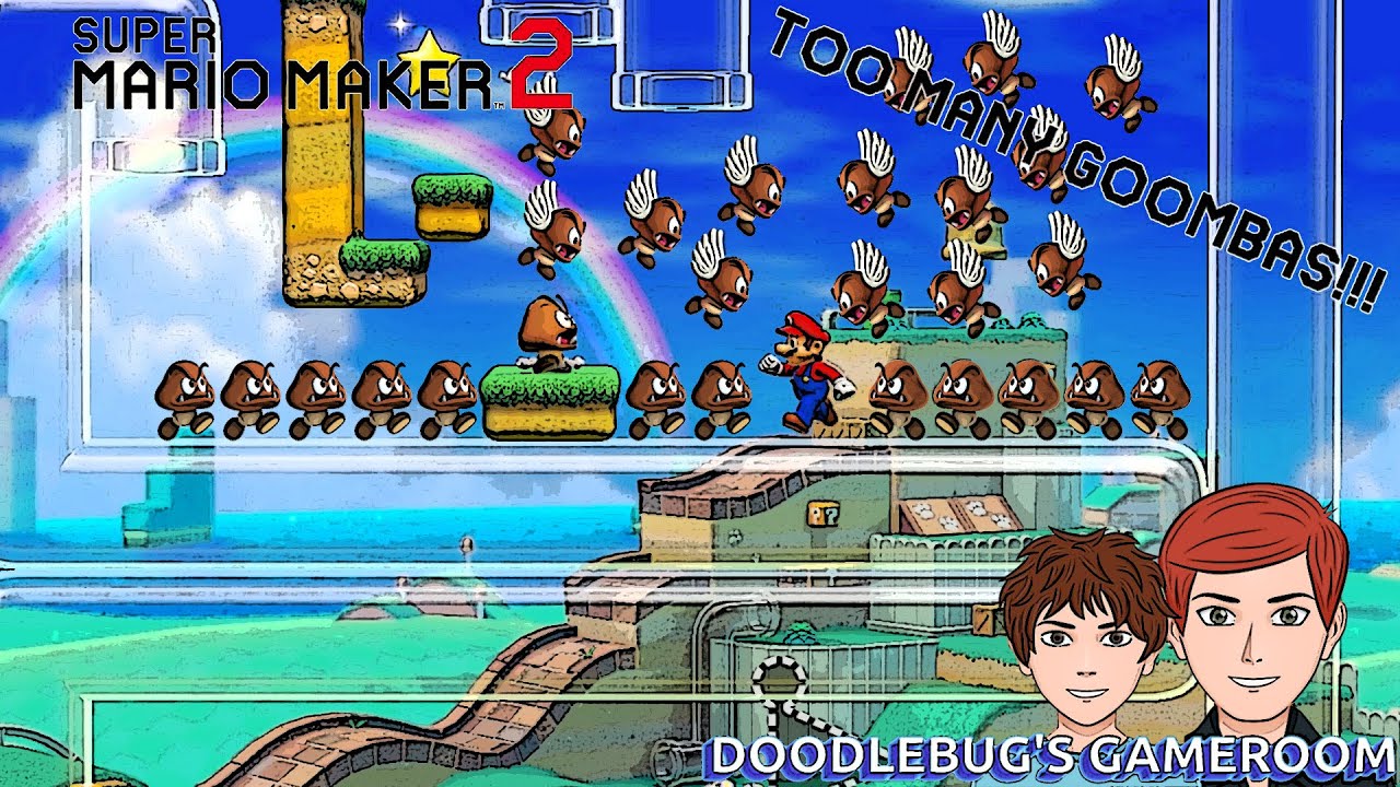 Stomp Those Goombas Doodlebug s Mario Maker 2 Gameplay YouTube stomp-those-goombas-doodlebug-s-mario-maker-2-gameplay-youtube