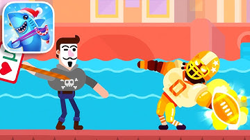 Bowmasters - Gameplay Walkthrough Part 5 - Unlocked New Character (iOS, Android)