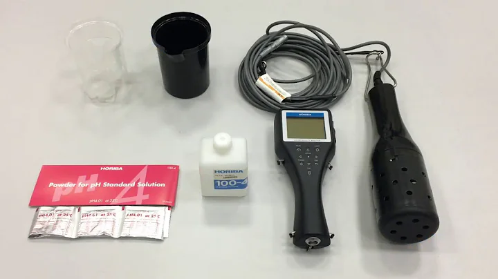 HORIBA U-50 (Multiparameter Water Quality Checker) : HOW TO DO AUTO CALIBRATION