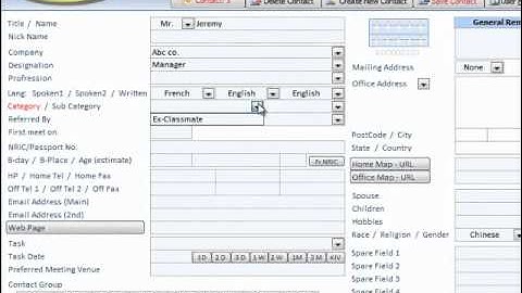 CRMPlus Video Tutorial - Add New Contact