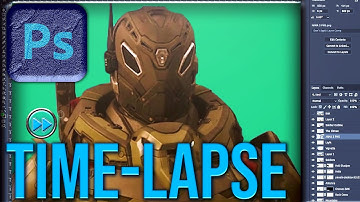 Photoshop Thumbnail Time-lapse #5 - Star Citizen Thumbnail Photoshop Session