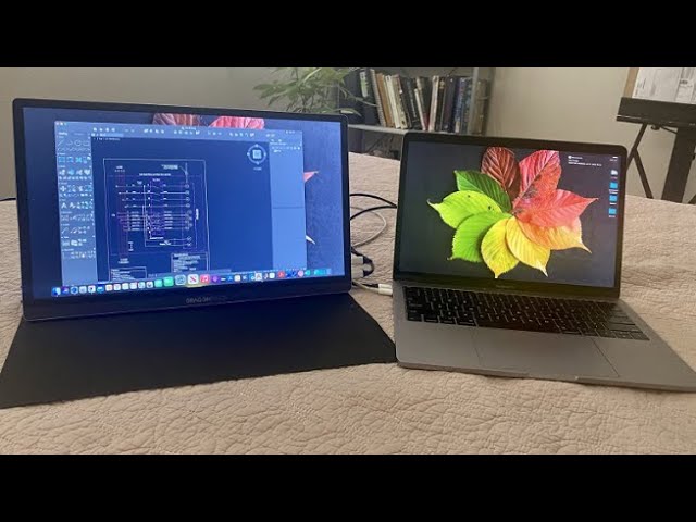 Dragon Touch S1 Pro 4K Portable Monitor, 15 6 Inch IPS HDR USB C