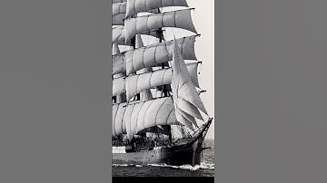 The last merchant sailing ship Pamir, 1949 #shorts