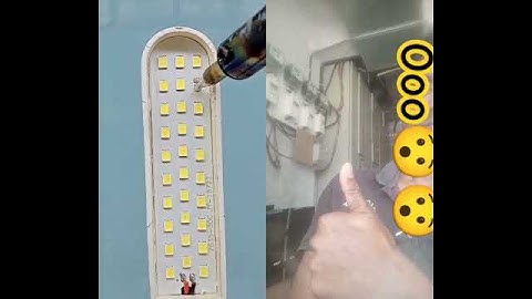 Led night light repair #nightlamp #repiar #ledlightpanelceiling #experiment #electrician #rshorts