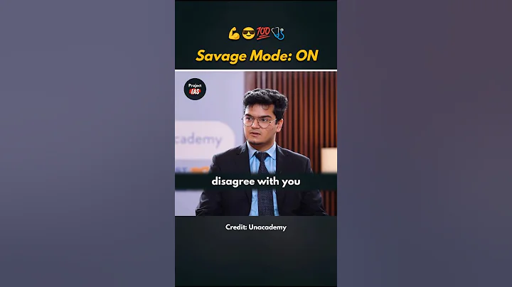 Savage Mode ON 😎 UPSC Interview | Dr Shivin Choudhary | IAS Motivational Video