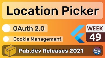 Flutter Location Form Field, OAuth 2.0 & Co. - 49 - PUB.DEV RELEASES