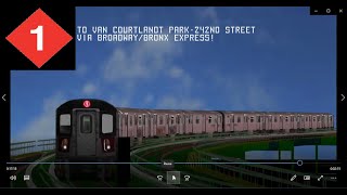 Openbve Special 1 Train To Vancourtlandt Park-242Nd Street Via Broadwaybronx Express