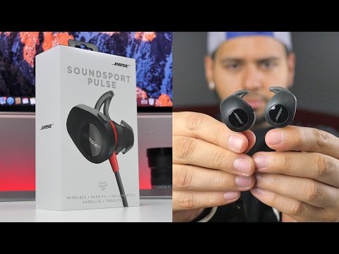 Bluetooth Headphones with a Heart Rate Sensor?! | Bose SoundSport Pulse Review