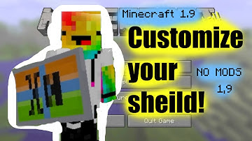 Minecraft shields 1.9 How2 customize your shield