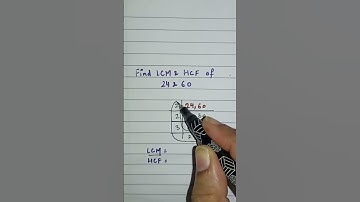 LCM and HCF #maths #mathtricks #mathematicsmagic #mathseducation #shorttricks #lcm #hcf #ytshorts