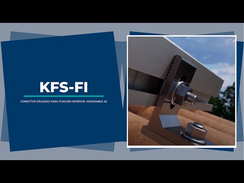 Youtube 1 - KFS-FI - Connectors + Accessories for the solar structures assembly. 