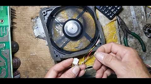 test quạt tủ lạnh DC 15vol