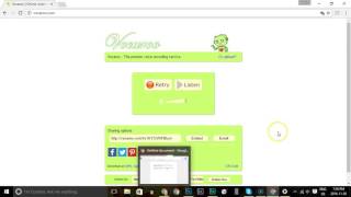 Send us an audio request by email using vocaroo.com