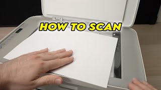 How to Scan Using the HP Deskjet 2700e, 2752e, 2710e Printer