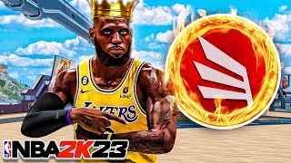 This LeBron James Build is a Menace To Society In Park…(NBA 2K23)