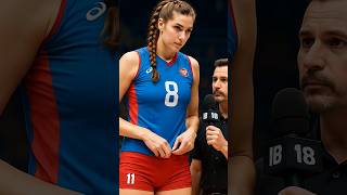 Volleyball Player Steals the Spotlight Dance #ai #volleyball #tall