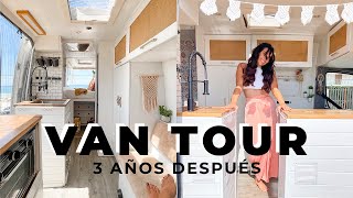 VAN TOUR EN ESPAÑOL ► con BAÑO y DUCHA  después de 3 AÑOS