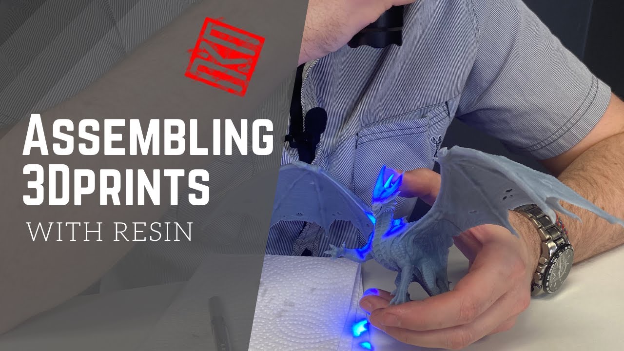 Resin Welding - Multi-part 3D Print assembly - YouTube