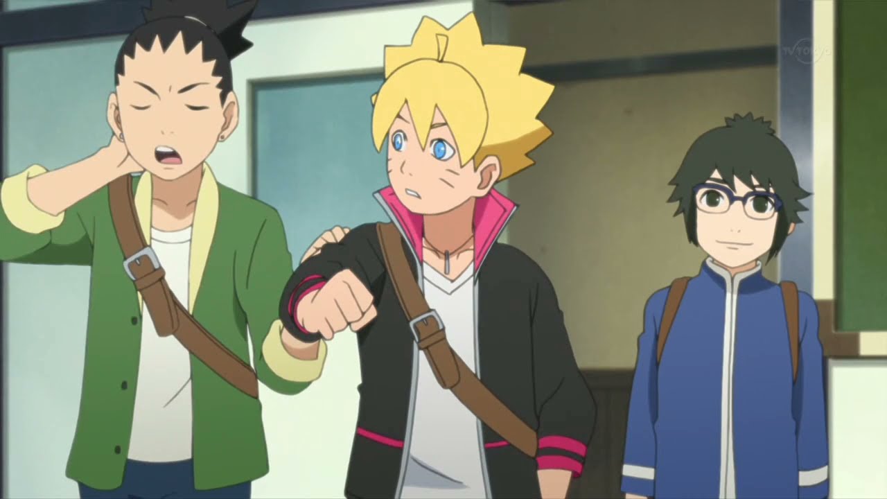 Boruto entry in class first time after suspension.#Shorts #NarutoThis part ...