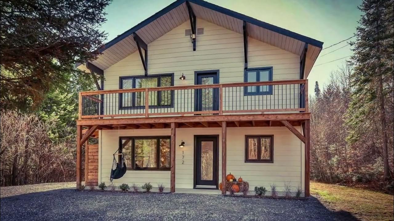 Chalet à vendre SaintAdolphed’howard YouTube