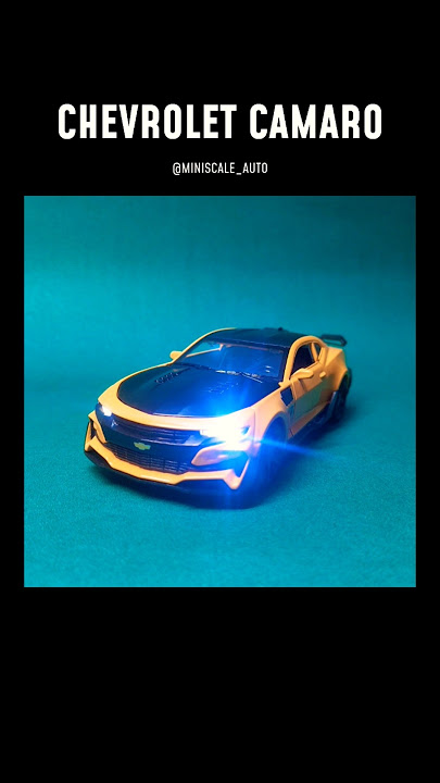 Chevrolet Camaro | Scale : 1:32 | Make : MiniAuto #chevrolet #camaro  #zl1 #bumblebee #transformers