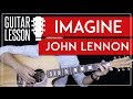 Imagine guitar tutorial  john lennon guitar lesson  easy chords  guitar cover