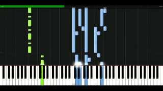 Cher - I got you babe feat. Sonny [Piano Tutorial] Synthesia | passkeypiano