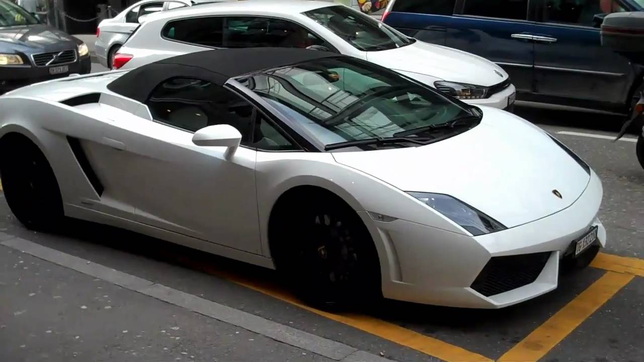 Lamborghini Gallardo Spyder White