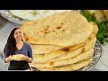 The BEST Greek Pita Flatbread:No pocket and SO easy!