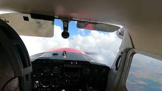 Cessna 150 IFR flight from Jacksonville, IL(KIJX) to Mt. Vernon(KMVN)