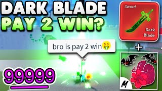 Dark Blade Is STILL PAY 2 WIN In Blox Fruits PvP..? (Bounty Hunt)