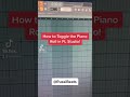 FL Studio 20 Hot Key : How to Toggle the FL Studio Piano Roll