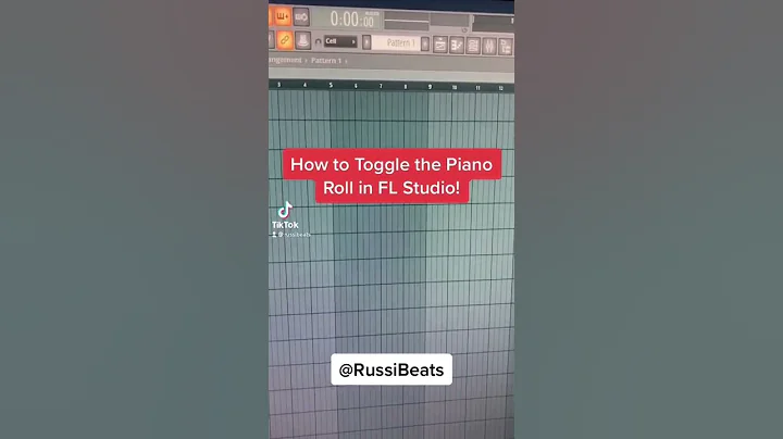 FL Studio 20 Hot Key : How to Toggle the FL Studio Piano Roll