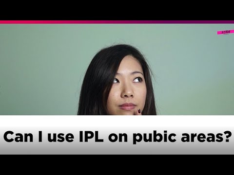 Can ipl be used on pubic area Clearance