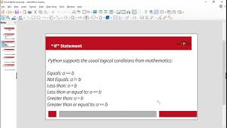 Python for Beginners- Lesson 5 - If Conditional Statement and While Loop Details