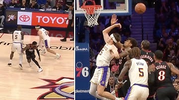 Austin Reaves BREAKS Paul George Ankles Then Hits Rui With CRAZY Pass 😱