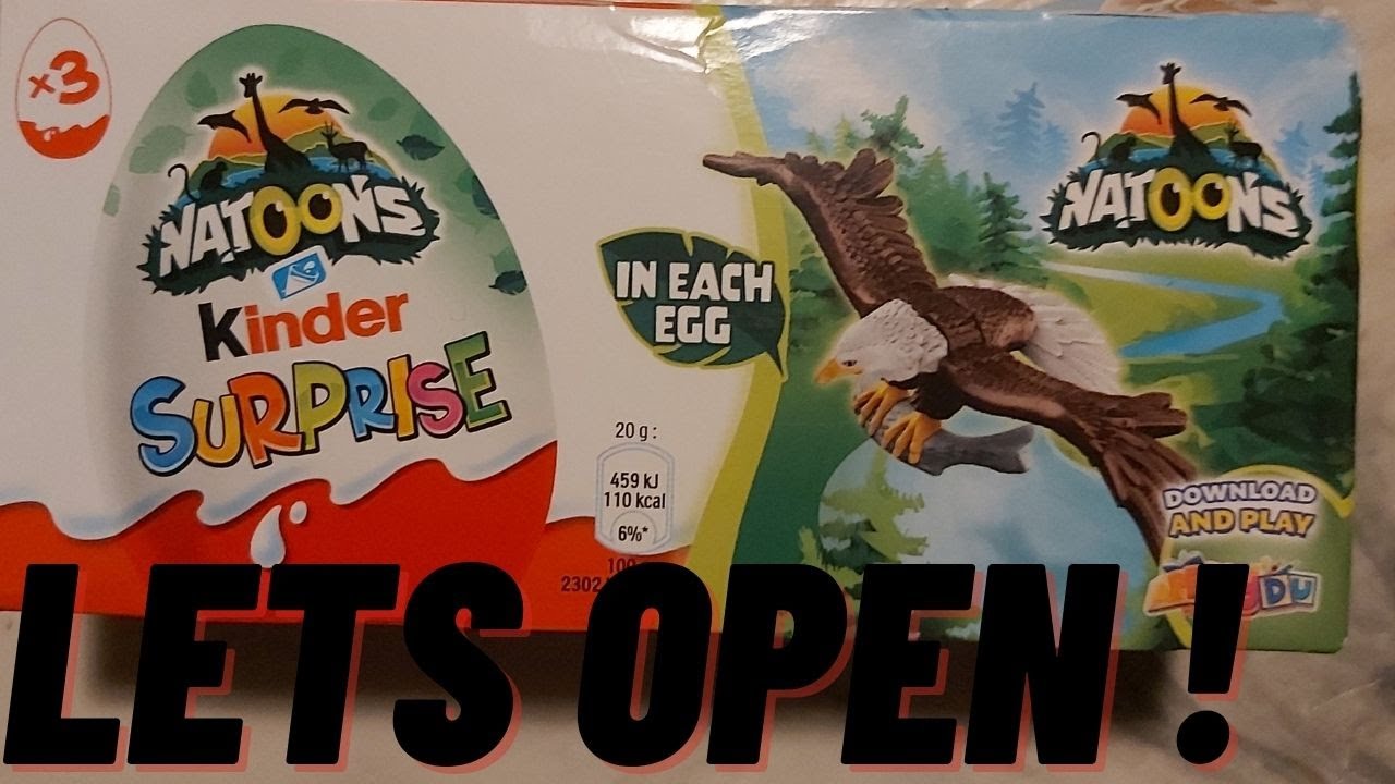 kinder egg surprise 😮 gift box