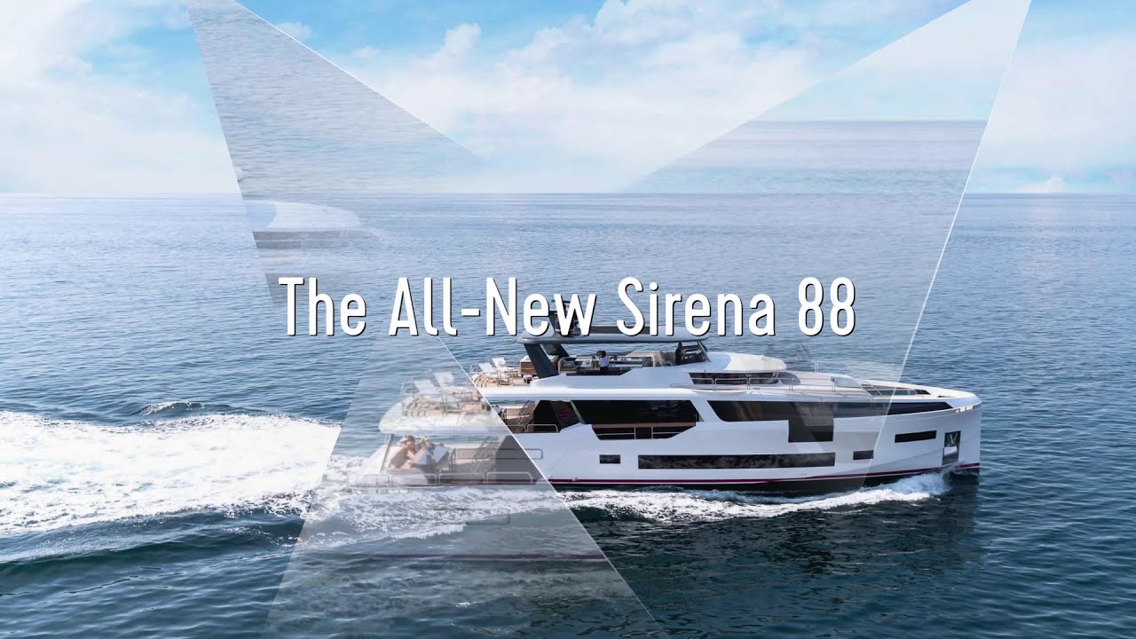 All-New Sirena 88 - World Debut @ Cannes Yachting Festival 2019 (Mini-Trailer)