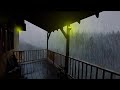 Lluvia Relajante Para Dormir - Sonido de Lluvia y Truenos en Techo - Rain Sounds For Sleeping 45