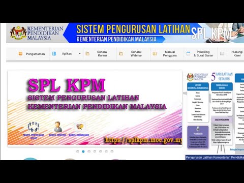 SPLKPM - CARA DAFTAR PESERTA BENGKEL GUNA TEMPLATE EXCEL