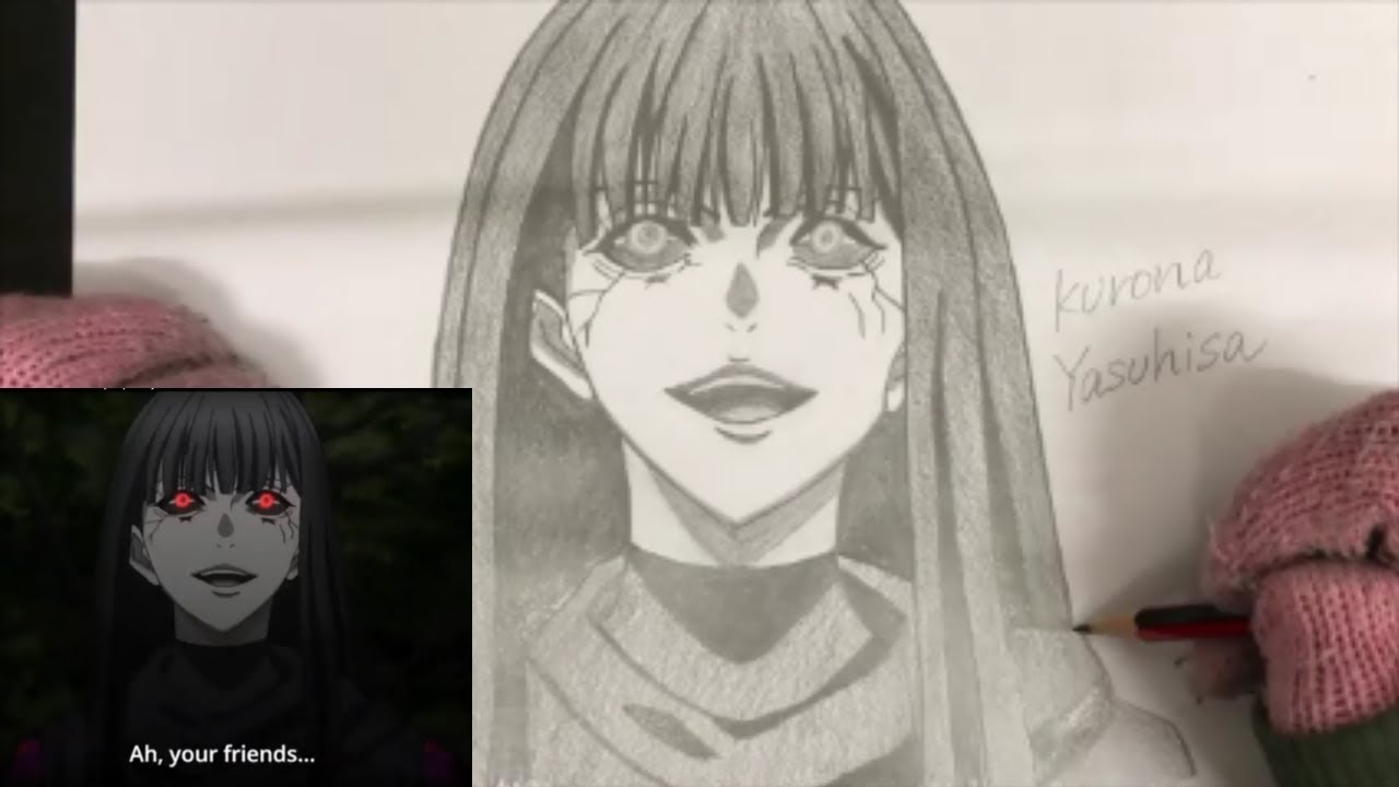 Drawing Kurona Yasuhisa Tokyo Ghoul 手描き 東京喰種 トーキョーグール 安久 黒奈 Youtube