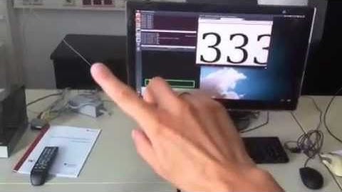 Interactive Digital Signage with MS Kinect